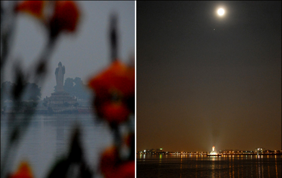 buddha statue at hussain sagar lake7