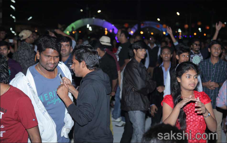 New year celebrations in Hyderabad - Sakshi12