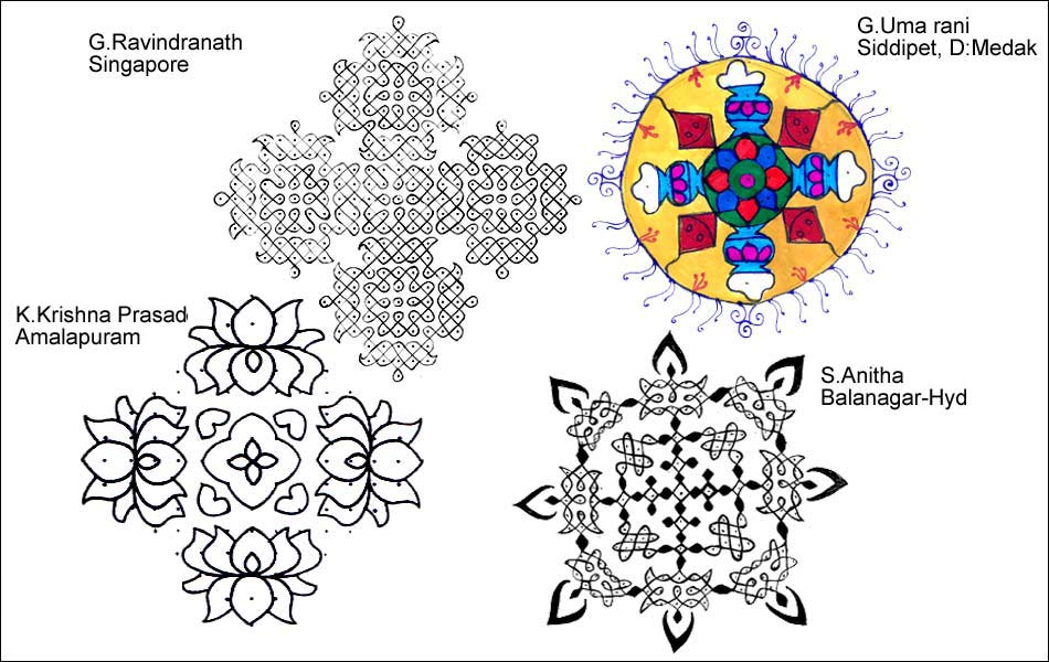 readers rangoli for pongal season20