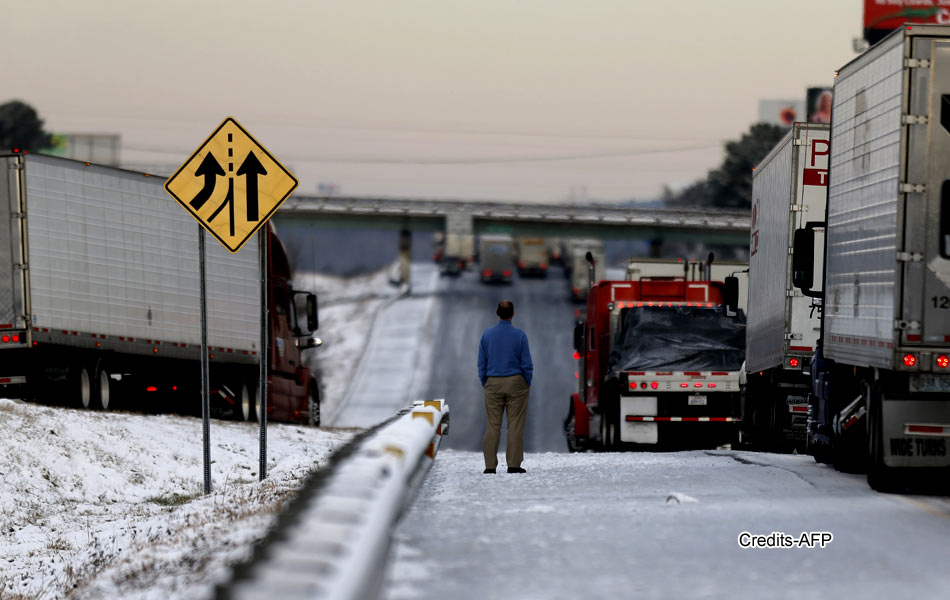 Alabama Students Trapped In Schools After Winter Storm Hits Southern US24