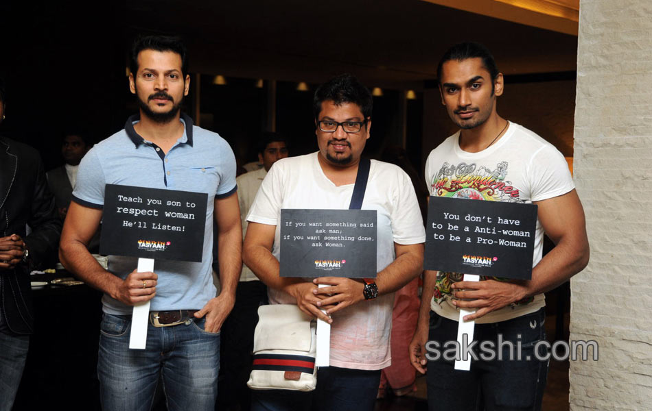 Tasyaah Social Awareness Walk Press Meet2