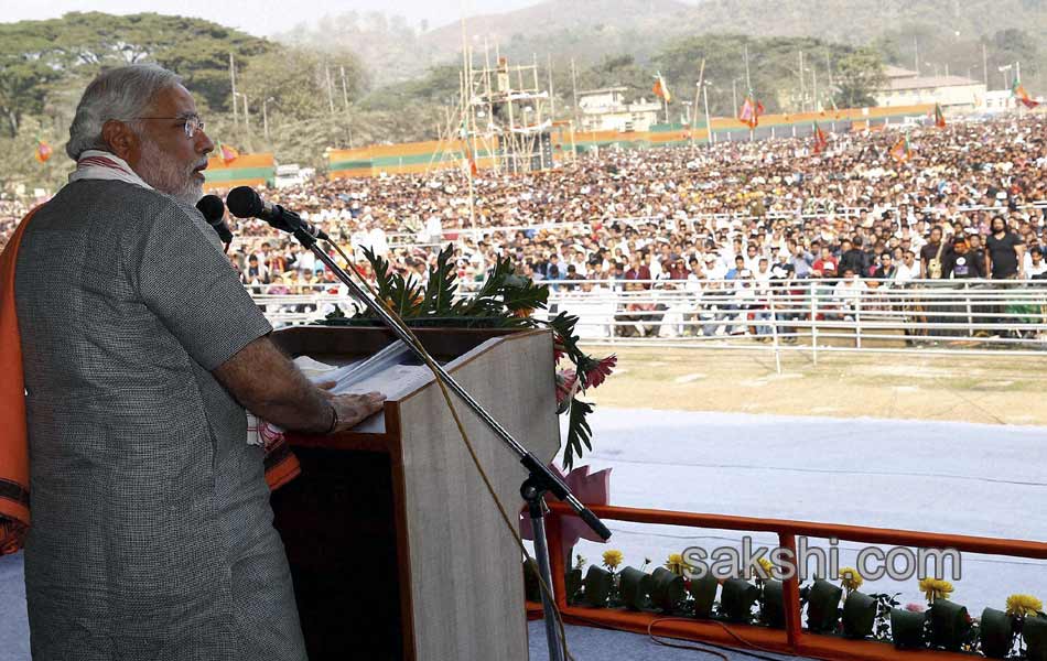 narendra modi speech in gauhati - Sakshi3