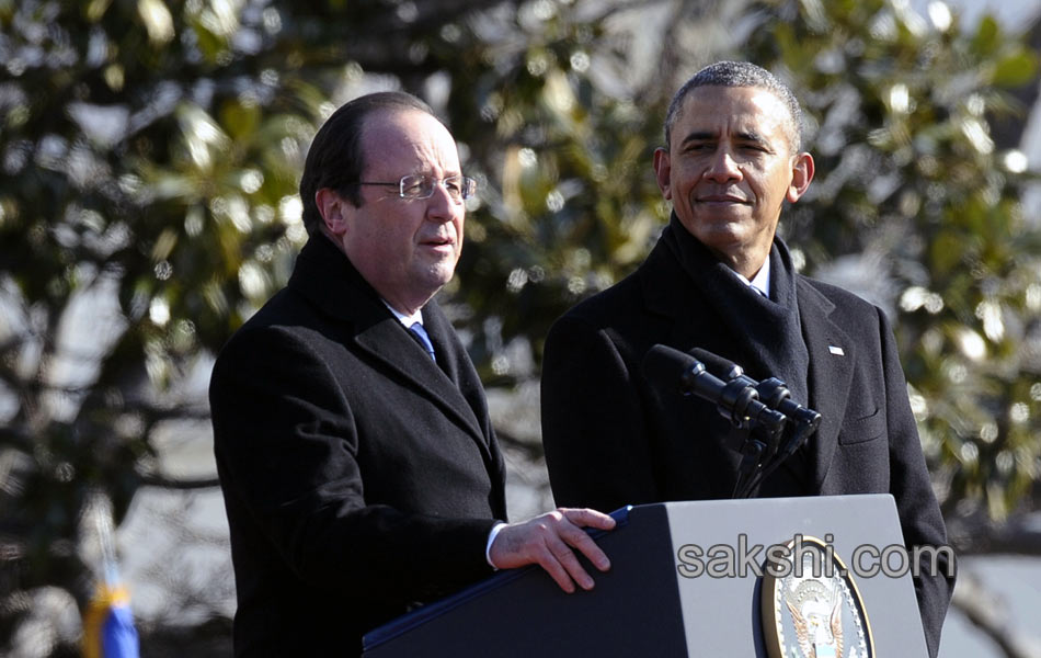 Obama and Francois Meeting - Sakshi18