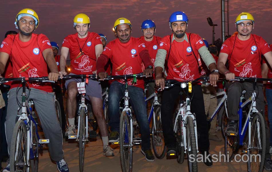 metro cycle ride - Sakshi7