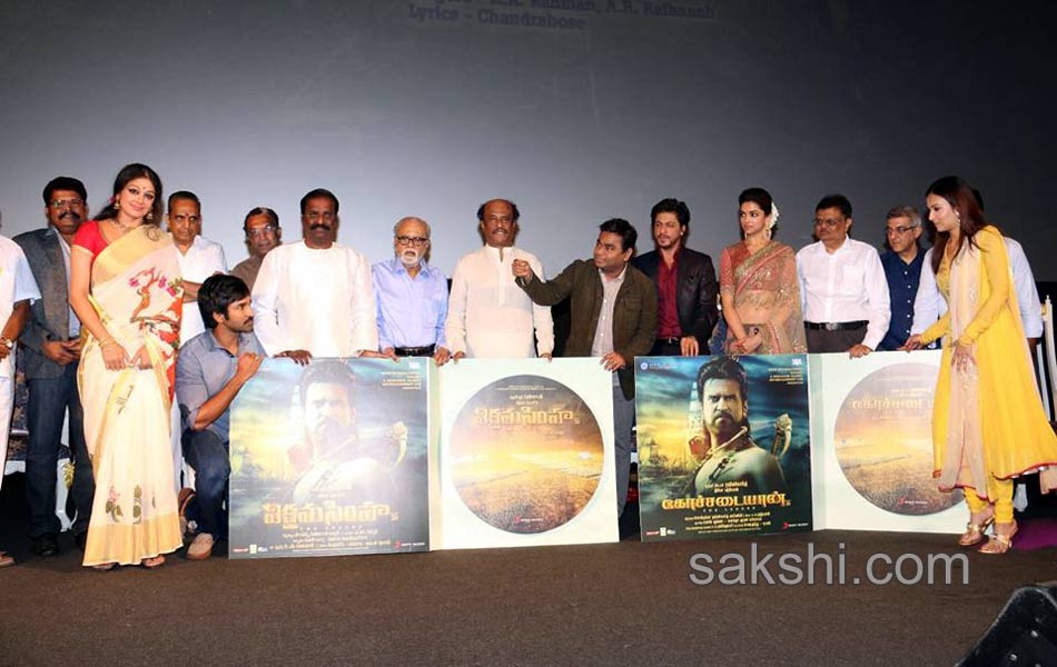 Rajinikanth Kochadaiiyaan Audio Launch32