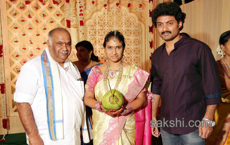 Producer B Prasad s Daughter Marriage - Sakshi33