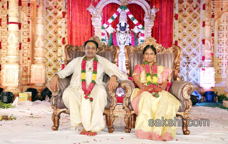 Producer B Prasad s Daughter Marriage - Sakshi45