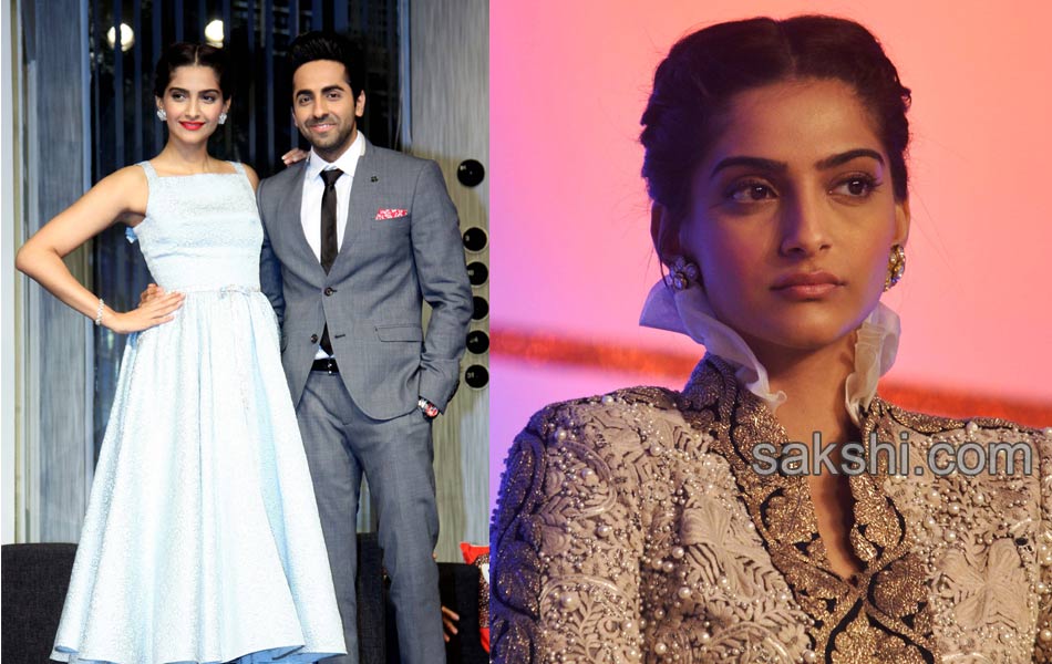 Ayushmann Sonam on sets - Sakshi6