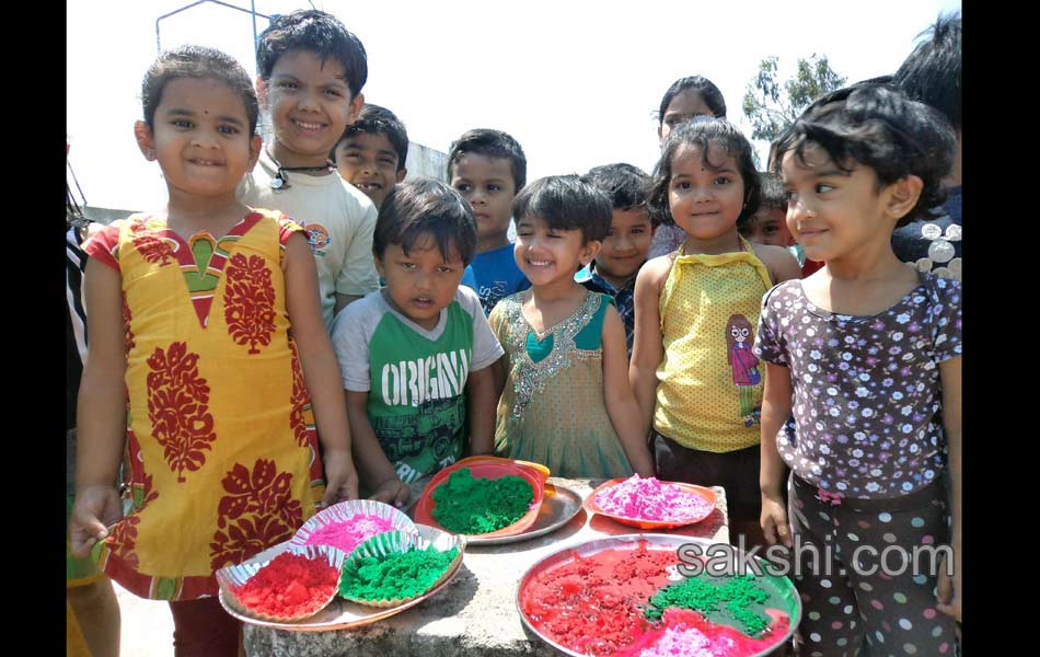 Holi celebrations in Hyderabad - Sakshi17