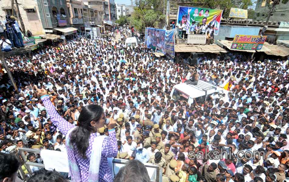 Sharmila s YSR Janabheri at Sullurpet - Sakshi19