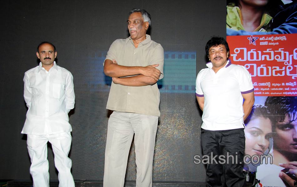 Chirunavvula Chirujallu Movie Audio Launch - Sakshi8