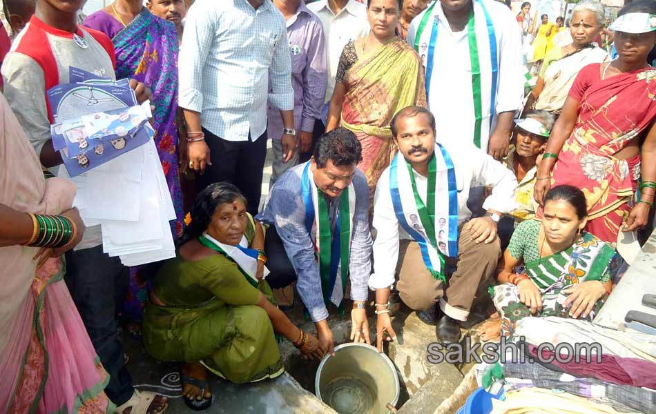 Candets of seemandhra participating with people works during election - Sakshi18