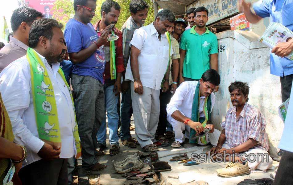 Candets of seemandhra participating with people works during election - Sakshi19