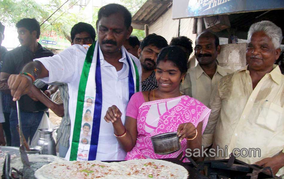 Candets of seemandhra participating with people works during election - Sakshi26