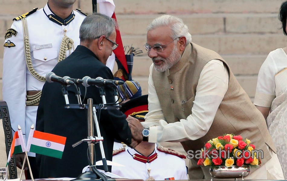 Modi swearing in ceremony - Sakshi2