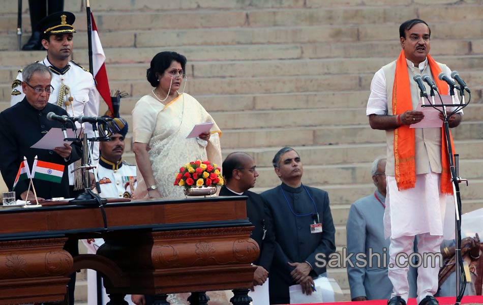 Modi swearing in ceremony - Sakshi10