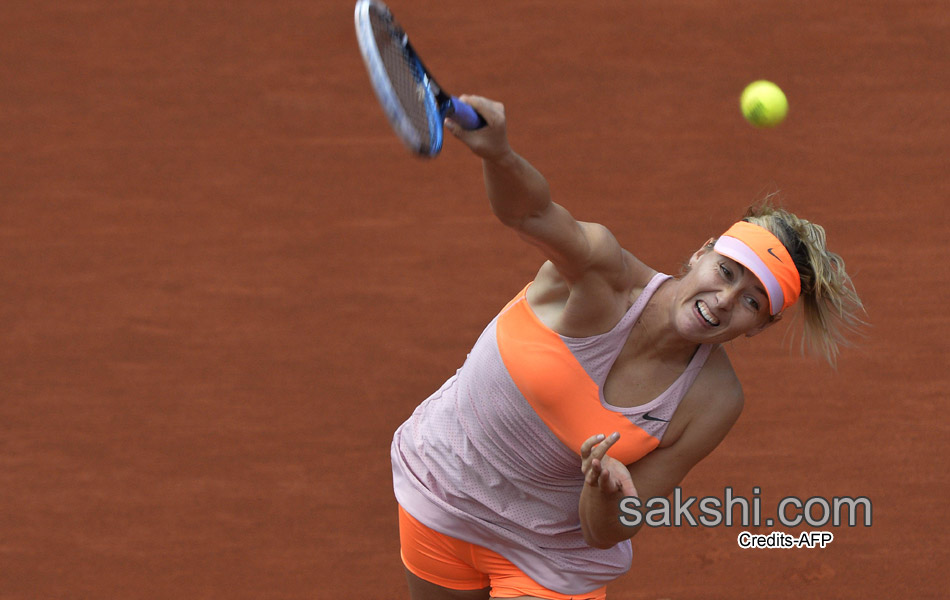 Maria Sharapova celebrates her victory5