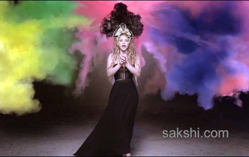 Shakira s la la la song images - Sakshi22
