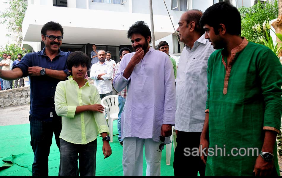 Venakatesh Gopala Gopala shooting started - Sakshi3