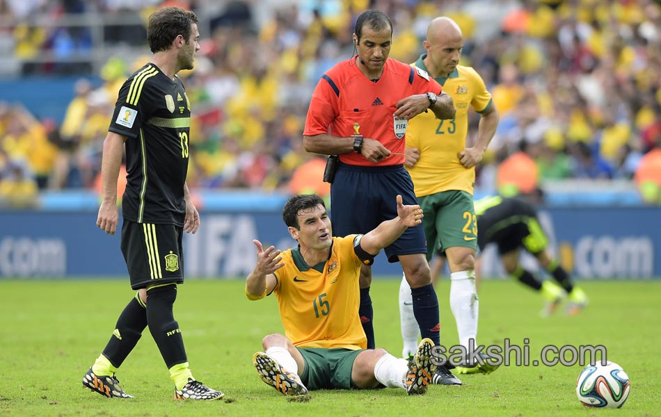 spain victory over australia - Sakshi15
