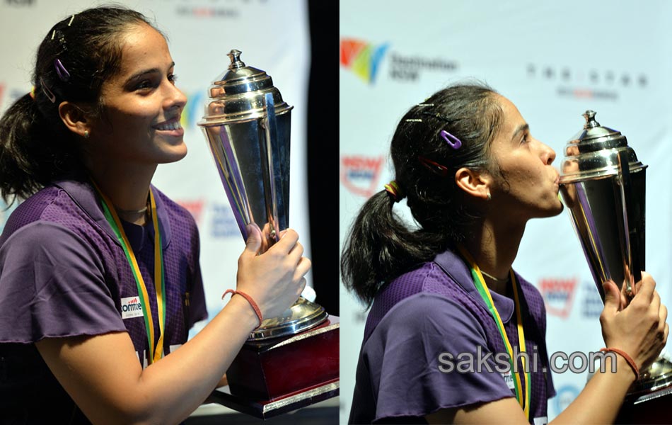 Saina Nehwal wins Australian Open Super Series title2