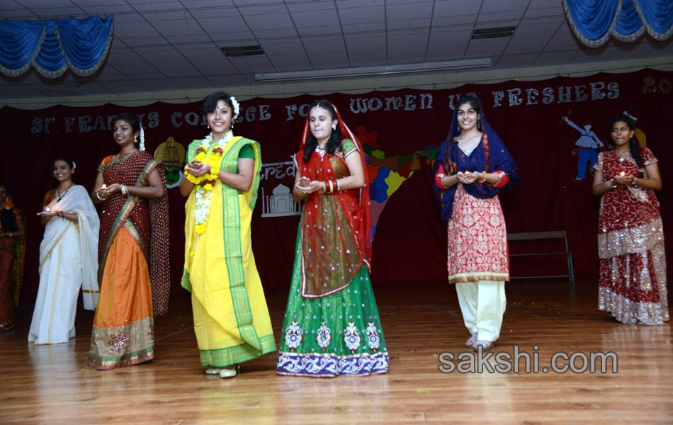 freshers day party at st francis - Sakshi19