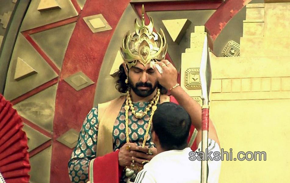 baahubali movie working stills - Sakshi9