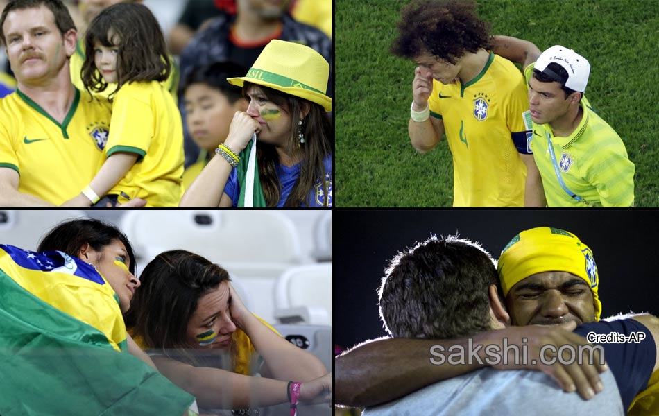 Brazil Worst Nightmare Comes True as Germany Eviscerate World Cup Dreams - Sakshi10