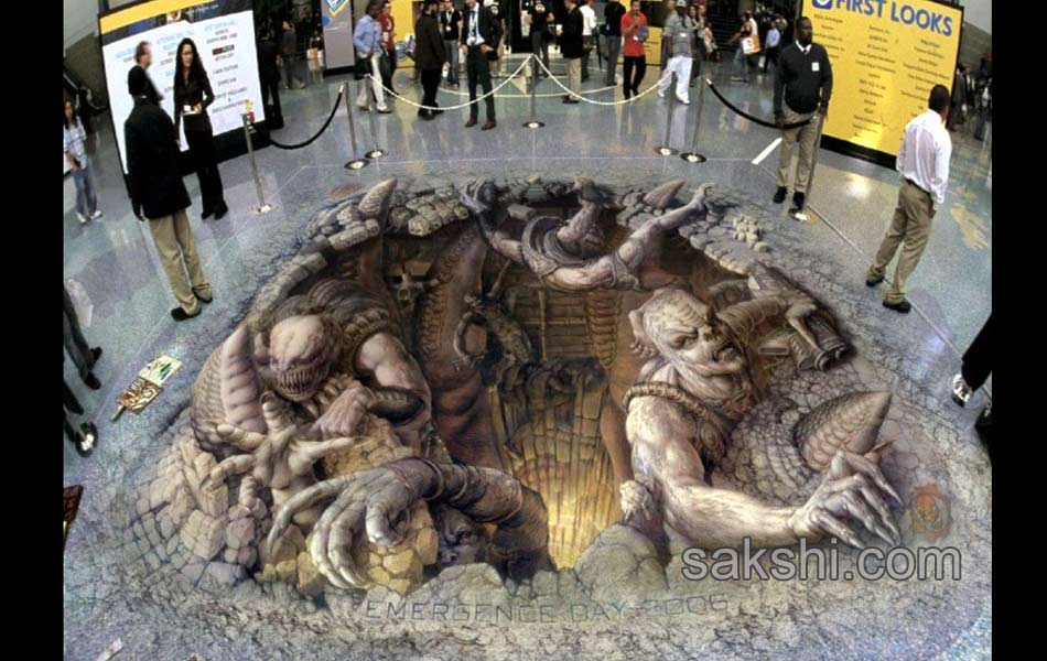 3D street art paintings - Sakshi2