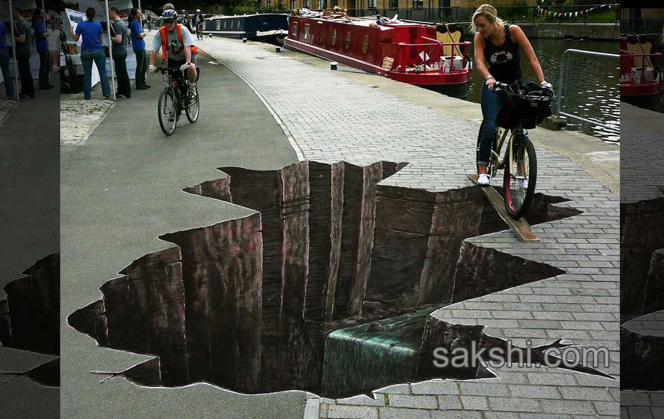 3D street art paintings - Sakshi16