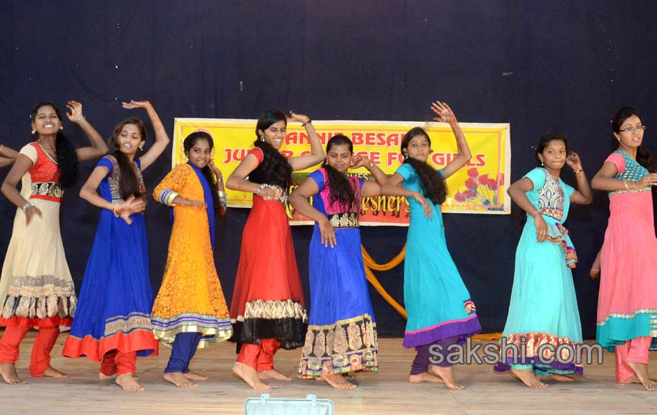 freshers day celebrations in anibiscent womens junior college - Sakshi5