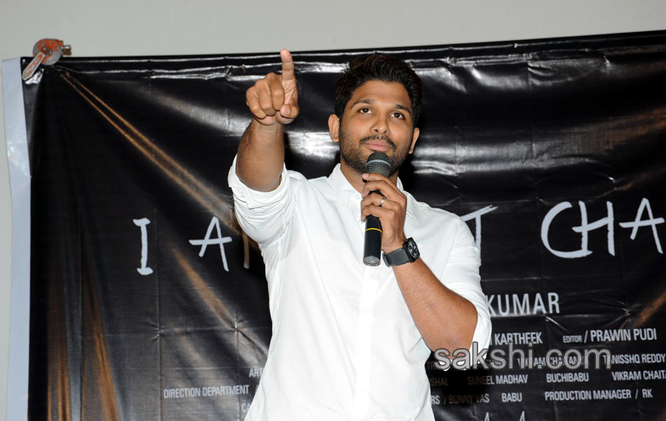 Allu Arjun Short Film Pressmeet - Sakshi9