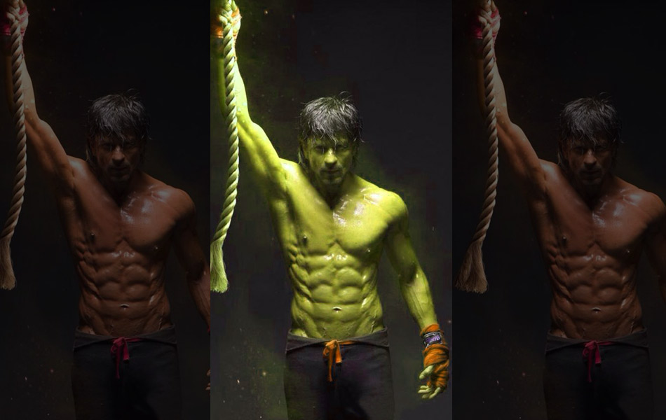 eight pack of shahrukh khan - Sakshi2