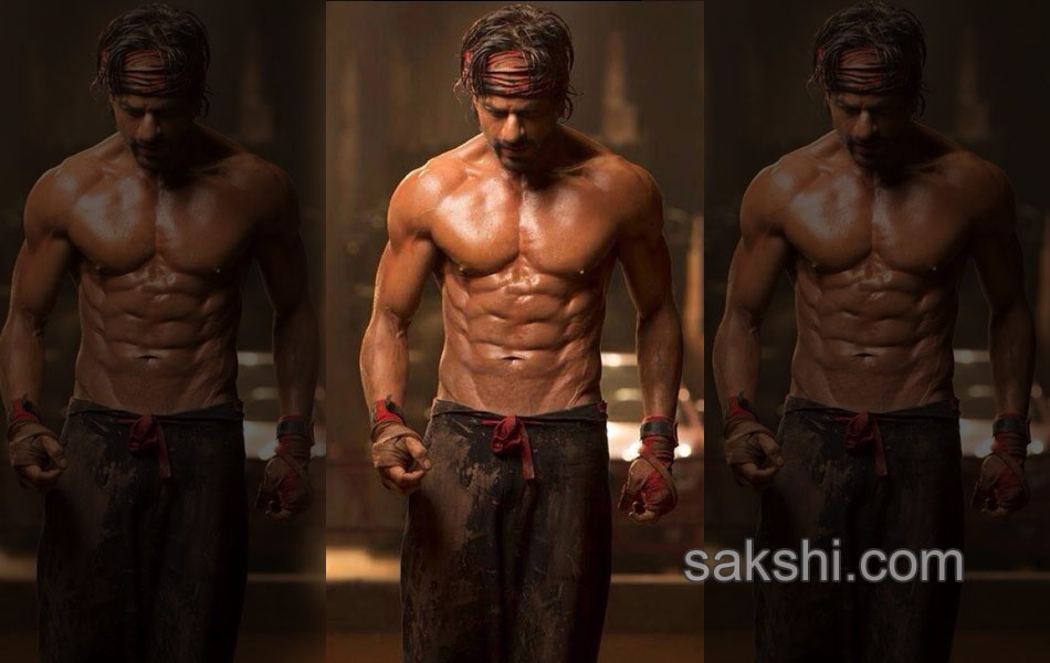 eight pack of shahrukh khan - Sakshi3