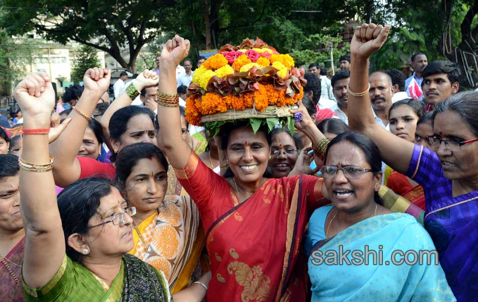 Bathukamma celebrations all over Telangana State17