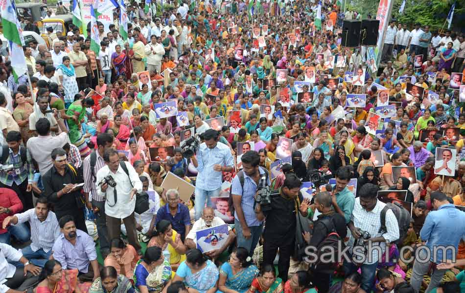 YSRCP porubata in andhra pradesh statewide - Sakshi20