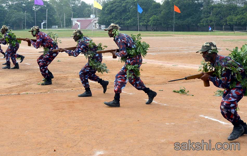 NCC celebrations in Police parade ground at Guntur district - Sakshi1