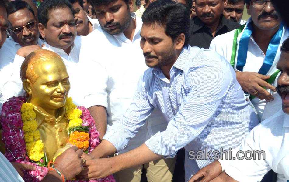 YSRCP Maha Dharna at visakapatnam - Sakshi1