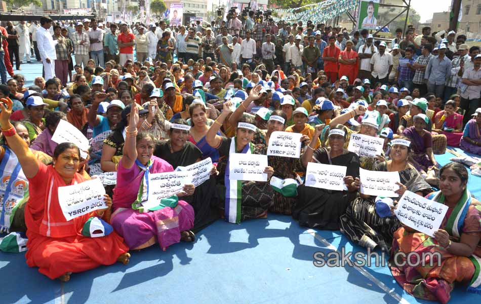 YSRCP Maha Dharna at visakapatnam - Sakshi5