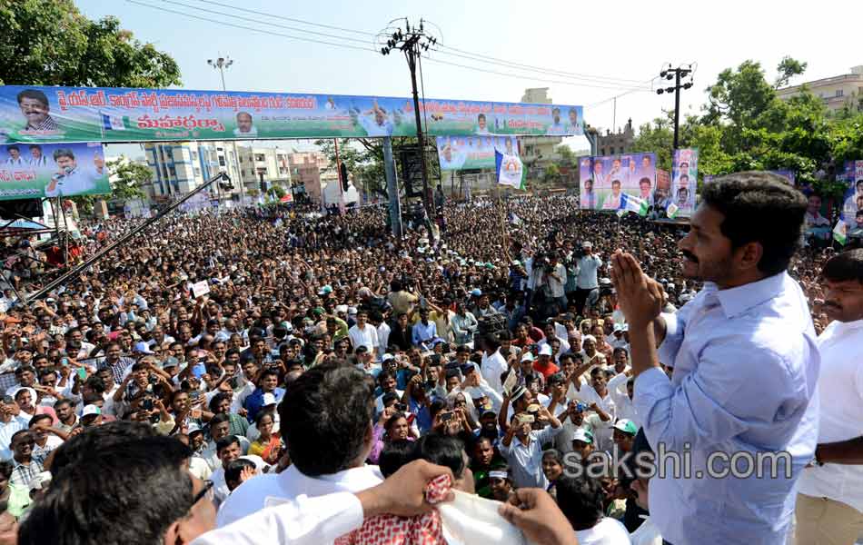 YSRCP Maha Dharna at visakapatnam - Sakshi10