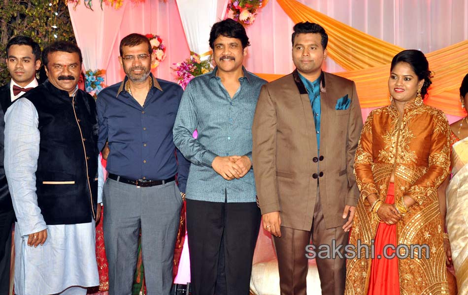 Talasani Srinivas Yadav Daughter wedding Reception3