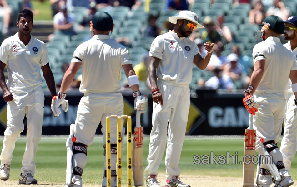 India vs Australia 1st Test Day 4 in Adelaide9