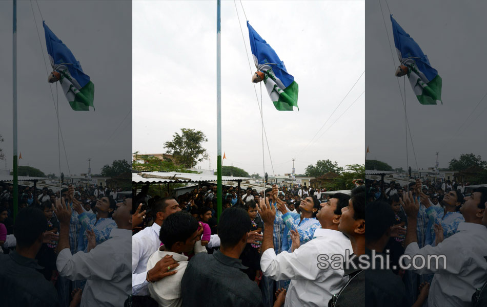 ys sharmila paramarsha yatra comes to an end in mahabubnagar3