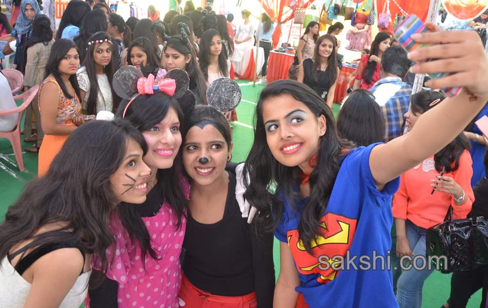 celebrations at villa mary college - Sakshi7