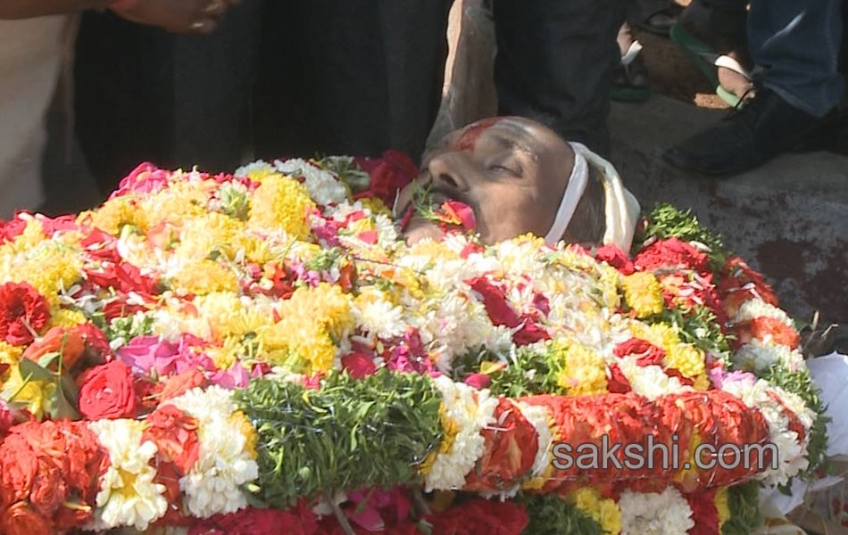 Prasad was destroyed by a full funeral - Sakshi4