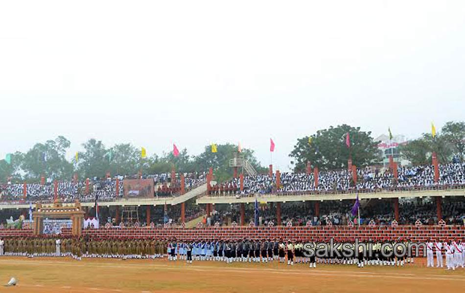 Republic day celebration in Andra pradesh - Sakshi1