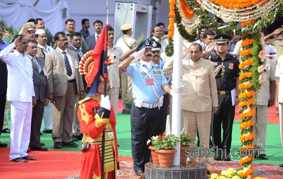 Republic day celebrations in Telangana state - Sakshi13