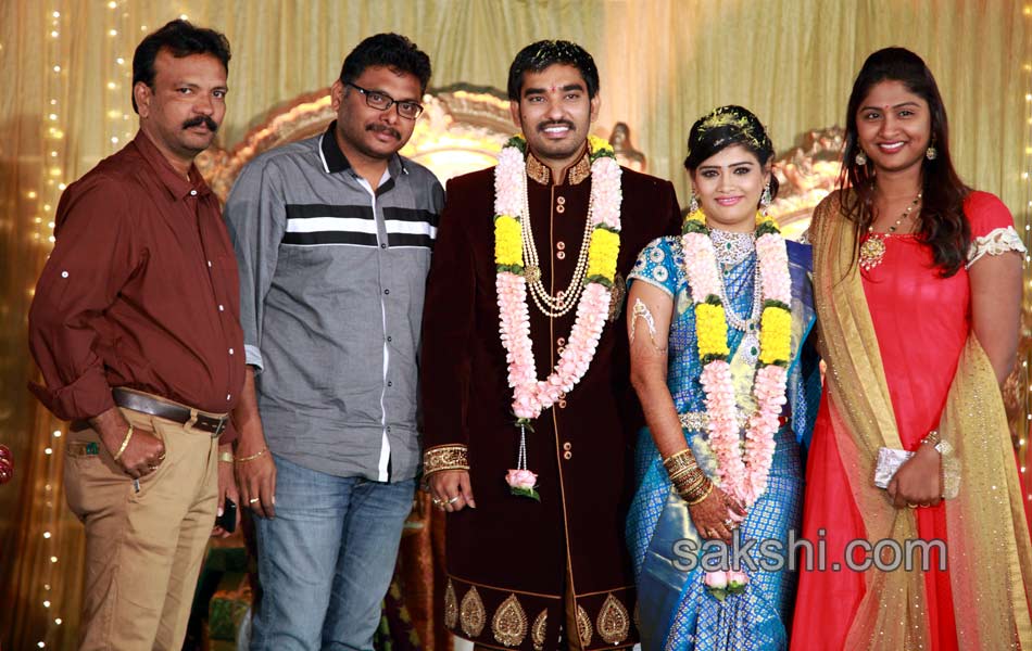 Telugu tv serial anchor Anjali Wedding5