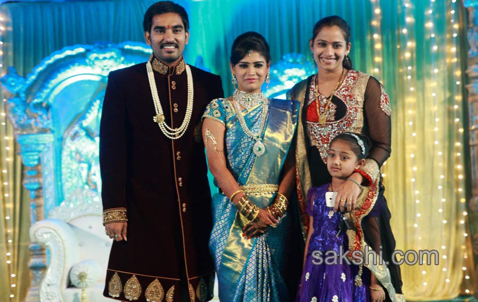 Telugu tv serial anchor Anjali Wedding15