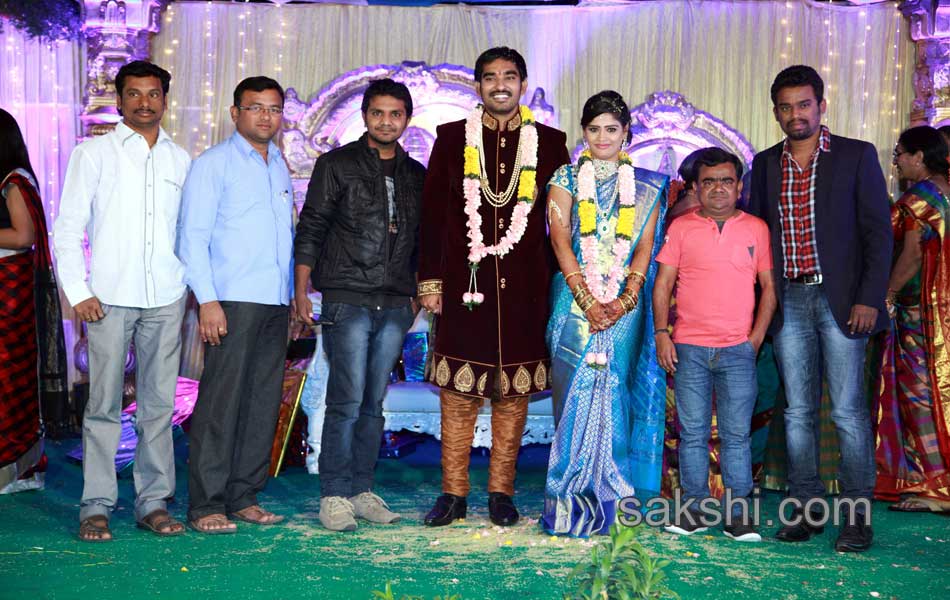 Telugu tv serial anchor Anjali Wedding20